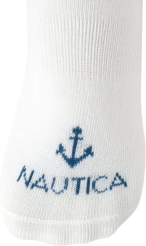 Vista 4 de Nautica Calcetines para mujer Forros de puños invisibles (paquete de 12)