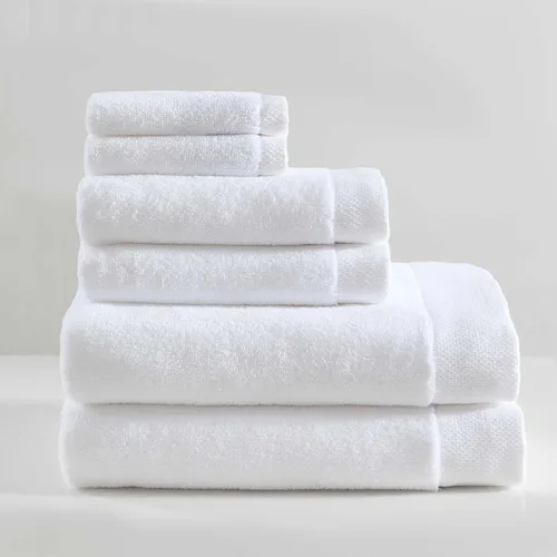 Vista 23 de Calvin Klein - Toallas de baño, toallas de algodón súper suaves y absorbentes, construcción de cero torsión, presilla de marca para colgar