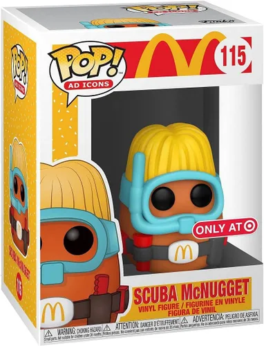Vista 2 de Funko Pop Ad Icons McDonalds Scuba McNugget Figura (edición especial)