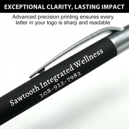 Vista 4 de Paquete de 100 bolígrafos personalizados con tinta negra personalizable
