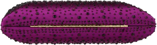 Vista 4 de Vistatroy Bolso de noche para mujer con diamantes de imitación brillantes para boda fiesta de noche bolso de mano con cadena bolso cruzado de hombro