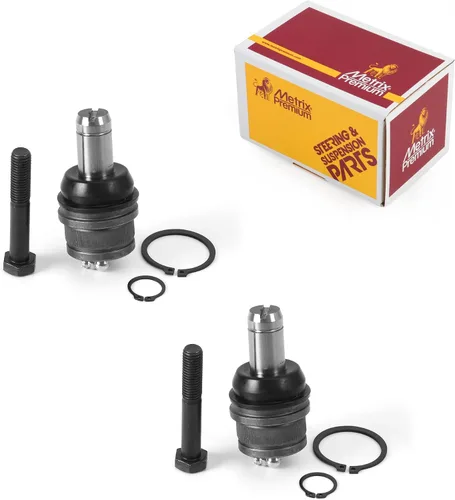 Vista 61 de Metrix - 2 juntas de rótula superior delantera K3134T para Dodge Ram 1500 4WD 94-01, Ram 2500 4WD 94-99, Jeep Cherokee 84-01, Wrangler 97-17