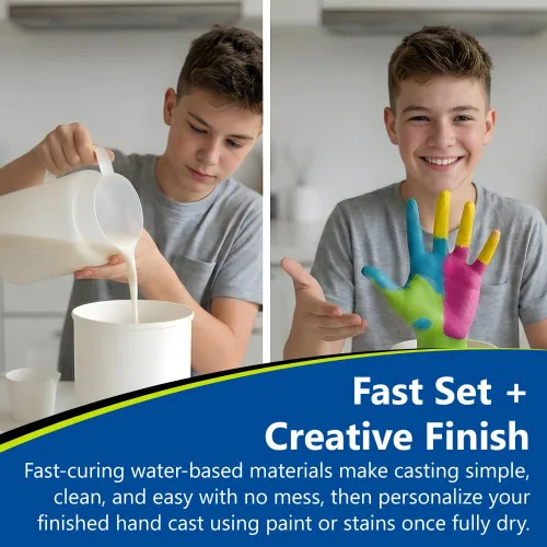Vista 4 de Perfect Craft Gestures Perfect Cast Molding y Kit de fundición - Kit individual