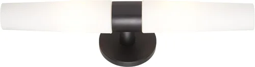 Vista 5 de George Kovacs P5041-66A-L Saber II - Aplique de pared, 1 luz LED de 12 vatios, negro mate