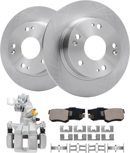 Vista 69 de Detroit Axle - Rotores de freno para Nissan NV2500 NV3500 NV1500 NV1500 2012-2021, repuesto de rotores de freno de disco: rotor delantero de 14.17