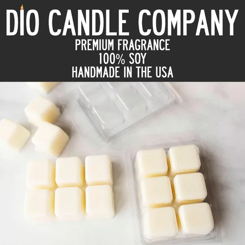 Vista 5 de Magic Pumpkin Wax Melts Dulce de Leche calabaza perfumada para el hogar y Halloween Paquete de 4 conchas, derrite cada cubo una y otra vez