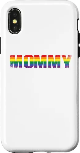 Vista 5 de Mommy - Pride Parents Mom Rainbow Queer Lesbian CSD LGBTQ+ Case for iPhone 16