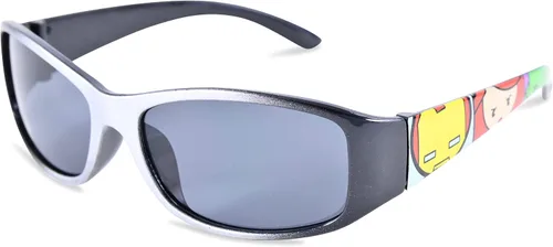 Vista 4 de Marvel Avengers - Gafas de sol para niños con funda protectora para gafas de superhéroe, para niños y jóvenes