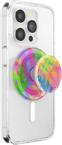 Vista 27 de PopSockets - Agarre para teléfono con soporte expandible, agarre adhesivo, esmalte - Ajuste de altitud