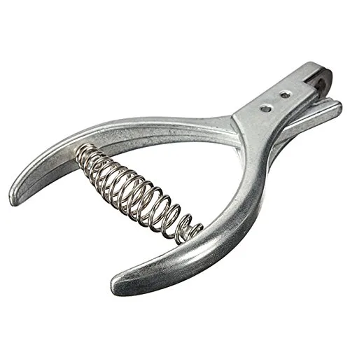 Vista 3 de ZHONGJIUYUAN Página de inicio Ropa DIY Patrón de costura Notcher Pro Designer Sastre Alicates de costura de acero Punzón