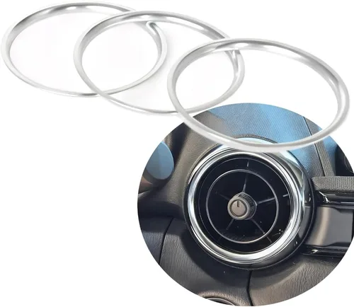 Vista 9 de Anillo de salida de aire acondicionado de aire acondicionado para Mazda MX-5 MX5 Mazda 2 CX-3 CX3 RF ND Accesorios de coche