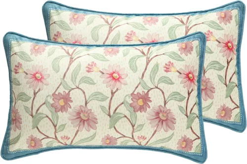 Vista 119 de patdrea Funda de almohada de terciopelo francés de diseño, 18 x 18 pulgadas Aviario