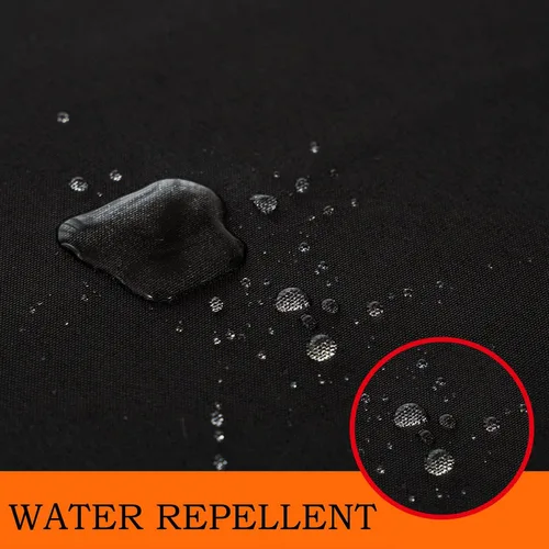 Vista 5 de BLACK-4FT Mantel ajustado cubiertas de mesa para mesas rectangulares de 4 pies - Resistente al agua, lavable, tela de poliéster, manteles