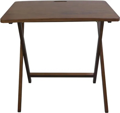 Vista 12 de American Trails Arizona - Mesa plegable con madera maciza americana, natural