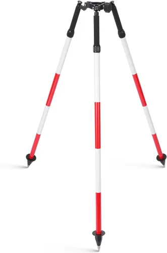 Vista 11 de Trípode Bípode de Liberación con Pulgar para Topografía, Trípode Bípode de Aluminio para Postes Prismáticos o Postes GPS de Estación Total GPS GNSS