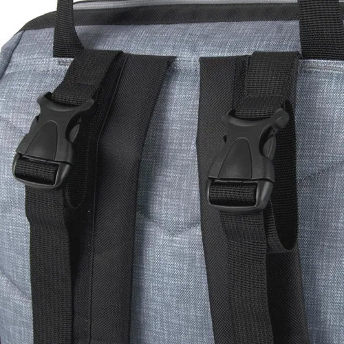 Vista 7 de Baby Essentials Super Cooler - Mochila de pañales con marco principal con cambiador, correas de cochecito, compartimento aislado para botella