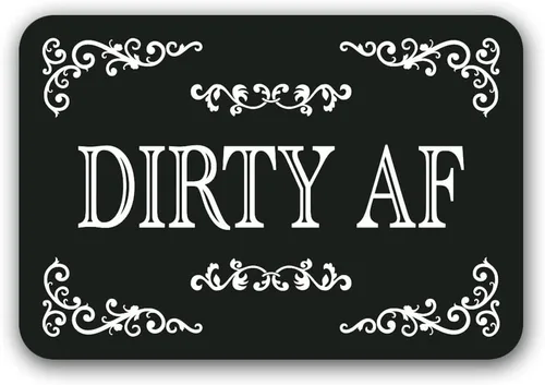 Vista 3 de Imán para lavavajillas "Clean Dirty Sign" QMMD Hella Clean and Dirty Af Sign