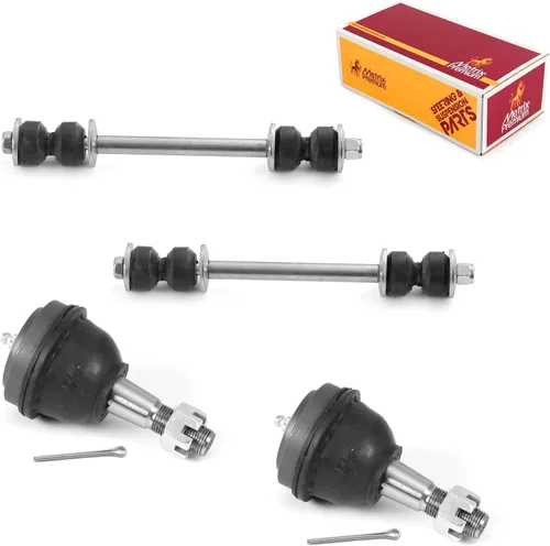Vista 65 de Metrix Premium Chassis Parts - Juego de 4 piezas de articulación de rótula superior y barra estabilizadora delantera para Ford Ranger RWD 1998-2011