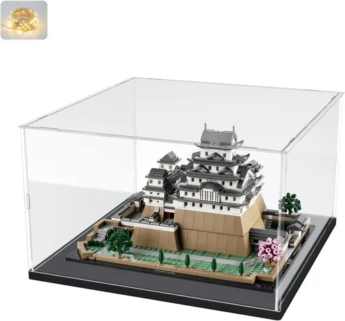 Vista 38 de Vitrina de acrílico transparente engrosada para coleccionables de Lego 75328 75976 Minifigure, caja transparente de autoensamblaje a prueba de polvo