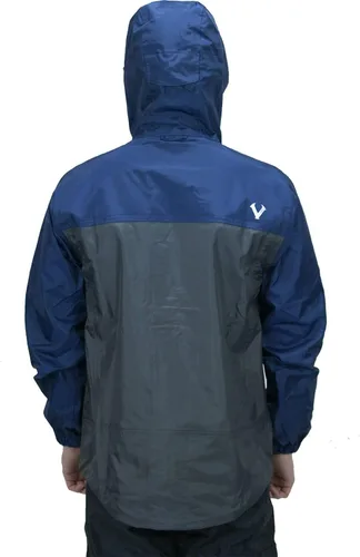 Vista 2 de Vallation Outerwear Chaqueta impermeable oscura para hombre