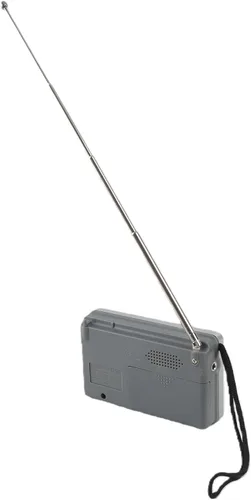 Vista 6 de Radio de bolsillo portátil AM FM, radios de transistor compactas, la mejor recepción, altavoz, conector para auriculares, larga duración, 2 pilas AA