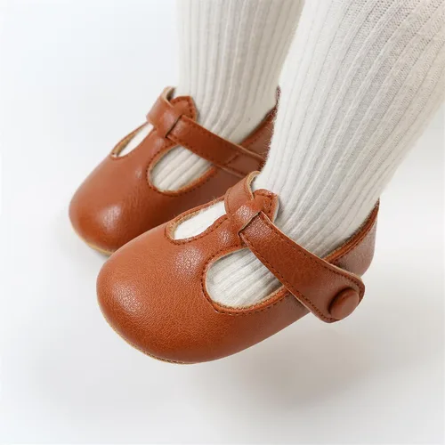 Vista 3 de WILLFUN Zapatos planos Mary Jane para bebés y niñas con lazo, vestido de princesa, zapatos de cuna, suela de goma suave antideslizante
