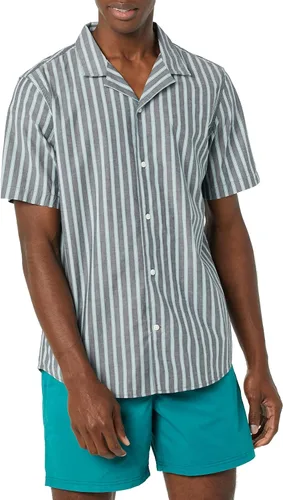 Vista 4 de Tienda Essentials Men's Standard-Fit Vacation Shirt