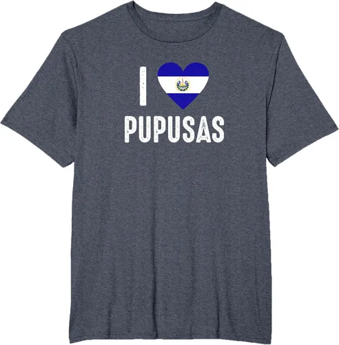 Vista 96 de Camiseta I Love Pupusa from El Salvador