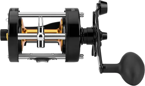 Vista 2 de KastKing Rover Round Baitcasting Fishing Reel, Perfect Conventional Reel for Catfish, Salmon/Steelhead, Striper Bass and Inshore Saltwater Fishing