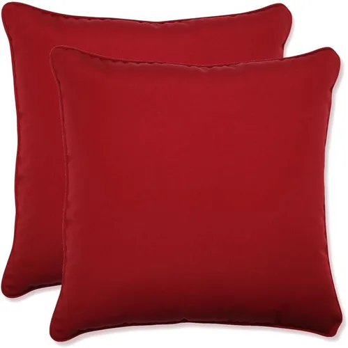 Vista 22 de Almohada perfecta para exteriores/interiores almohadas Pompeii Throw Pompeya Roja