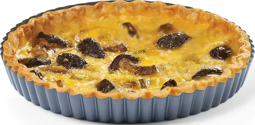 Vista 10 de Fox Run 44513 - Molde con fondo extraíble para tarta y quiche, 9 pulgadas, Metálico