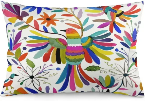 Vista 6 de Synthwave Fundas de almohada francesas Shabby Chic de 12 x 20 pulgadas, almohadas decorativas para decoración del hogar, almohada estética