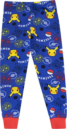 Vista 4 de Pokemon Pijama Pikachu para niño
