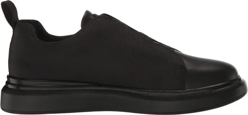 Vista 6 de Men's Laceless White Sole Elasticized Criss-Crossing Detail Sneaker