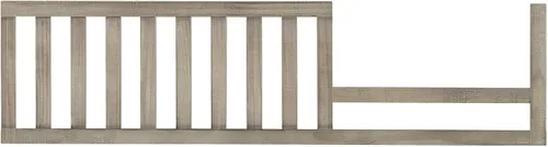Vista 8 de Riel de seguridad para cama infantil Evolur para cunas convertibles de bebé, riel de madera maciza para conversión de cuna convertible a cama Blanco