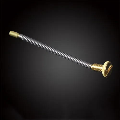 Vista 4 de BODYA 2 piezas de resorte de tornillo de pedernales para encendedor con placa base para encendedores de repuesto kit de reparación accesorios