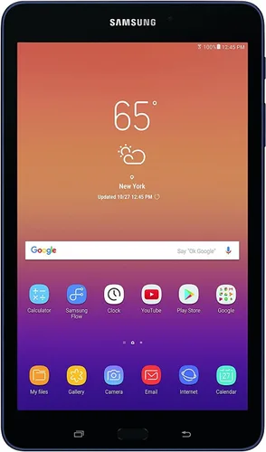 Vista 2 de Samsung Galaxy Tab A 8.0in 16GB, tableta Wi-Fi - Negro (renovado)