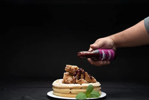 Vista 5 de Paquete de cuatro por Bravado Spice sin gluten, vegano, bajo en carbohidratos, salsa picante paleo, botella de salsa picante natural de 5 onzas