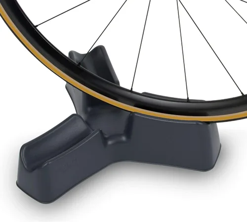 Vista 3 de Blackburn Plataforma de rueda delantera para entrenadores de bicicleta (Trackblok 3, negro)