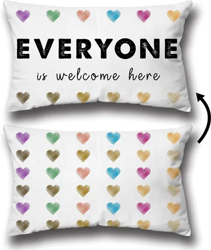 Vista 10 de Funda de almohada decorativa reversible con texto en inglés "Call Your Papa Be Safe Have Fun Don't Do Stupid" de 12 x 20 pulgadas, funda de cojín