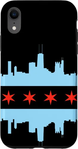 Vista 25 de Chicago Flag Skyline City of Chicago Pride Case for iPhone 17