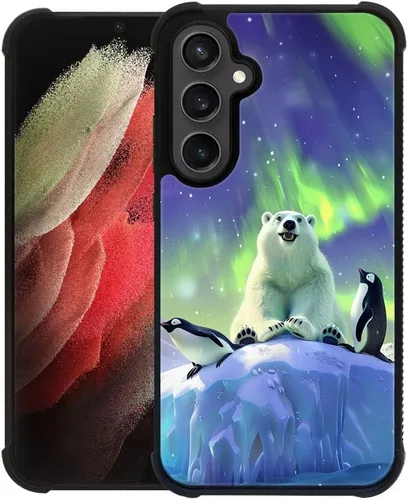Vista 62 de Funda compatible con Samsung Galaxy S23, diseño de elefantes africanos, diseño increíble a prueba de golpes, antiarañazos, carcasa trasera