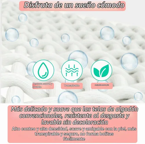 Vista 5 de Almohada de maternidad de embarazo para dormir, soporte para caderas, espalda, piernas, con funda desmontable y ajustable