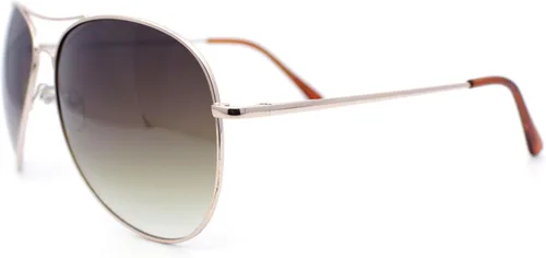 Vista 7 de SA106 Airforce - Gafas de sol clásicas de gran tamaño con borde de metal para hombre