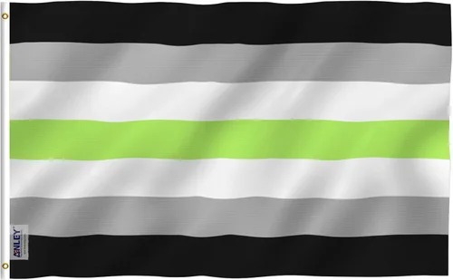 Vista 16 de Anley Fly Breeze - Bandera del orgullo abrosexual de 3 x 5 pies, color vivo y a prueba de decoloración, cabecera de lona y doble costura, banderas