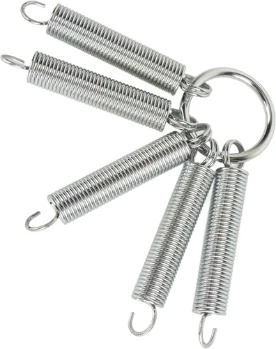 Vista 7 de Cadena de neumáticos de bungee CHICIRIS, 1 par de tensores de cadena de neumáticos, tensor de cadena de neumáticos de acero inoxidable, tensor