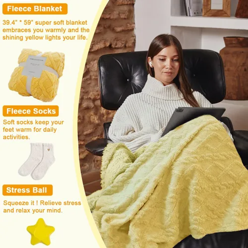 Vista 3 de Regalos Get Well Soon para mujeres, cesta de regalo de 14 piezas Get Well Soon después de la cirugía, paquete de cuidado para mujeres, regalos