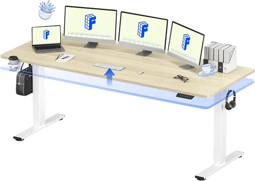 Vista 10 de FLEXISPOT Escritorio eléctrico de pie, escritorio de una pieza de 40 x 24