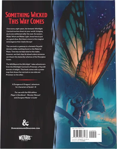 Vista 2 de Dungeons & Dragons The Wild Beyond The Witchlight: A Feywild Adventure Book