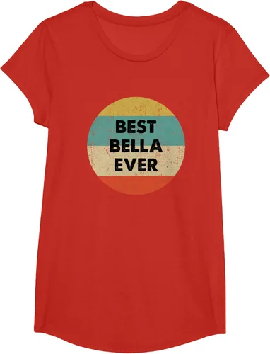 Vista 60 de Bella Name - Camiseta, Negro, S